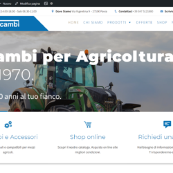 Tractor Ricambi, il nuovo sito web. 